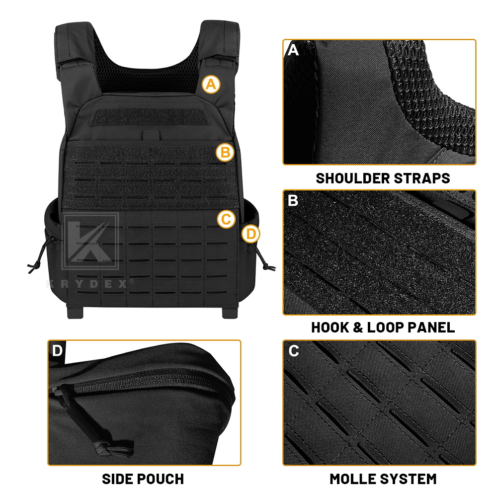 KRYDEX Tactical Training Vest  - đánh giá và giá Crossfit Weight Vest