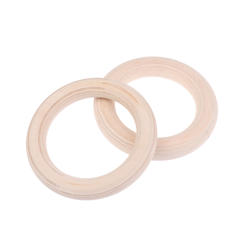 ●2Pcs/Pairs Wooden Ring Portab - đánh giá và giá Gymnastic Ring Wood