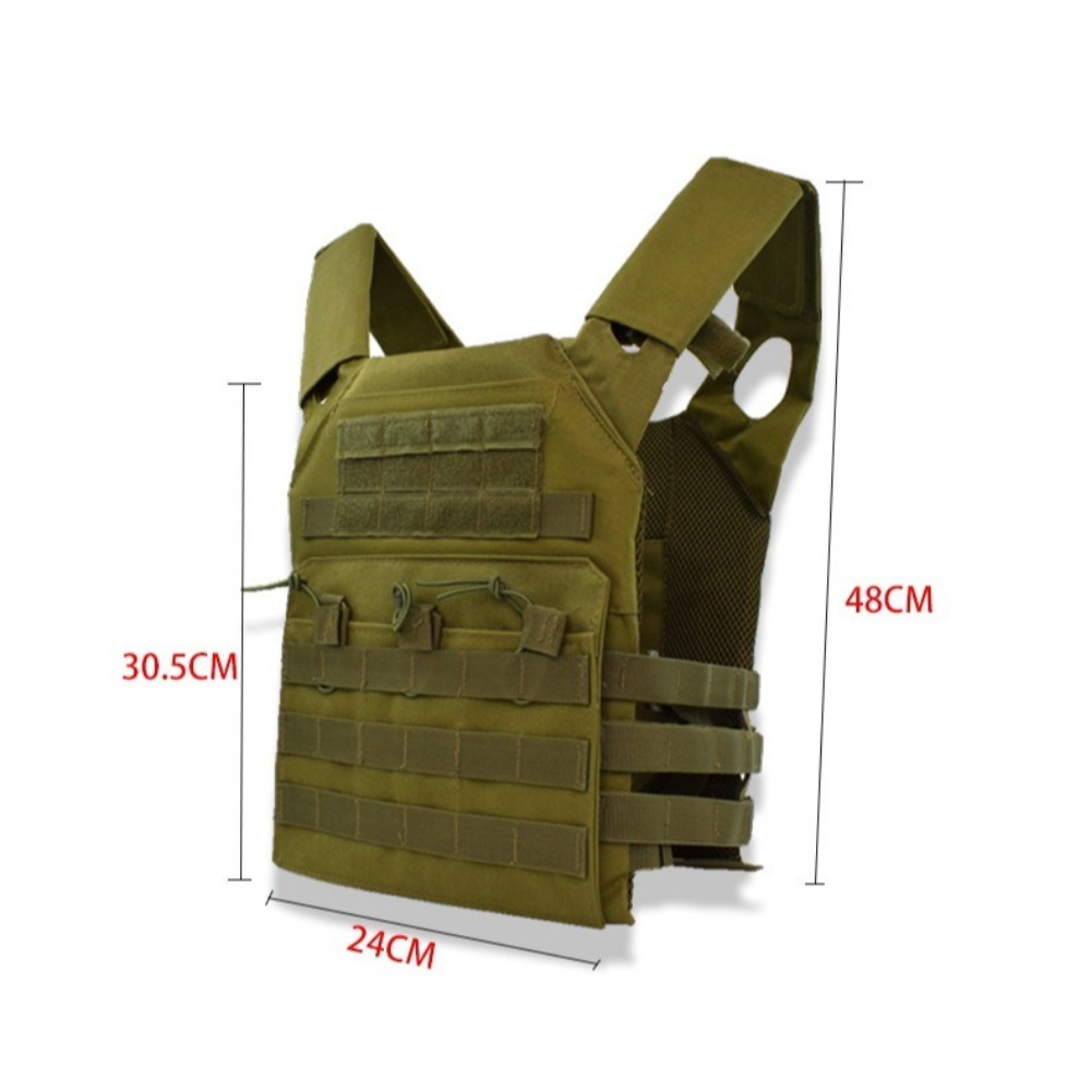 Nylon Tactical Vest MOLLE Carr - đánh giá và giá Crossfit Weight Vest