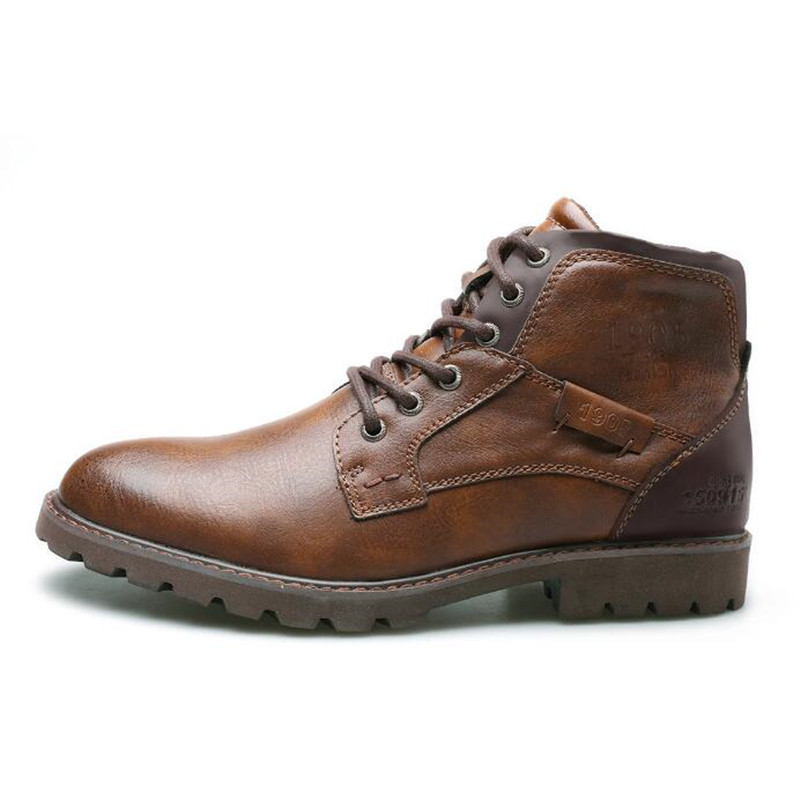Leather Men Ankle Boots Plus S - đánh giá và giá Crossfit Outdoor