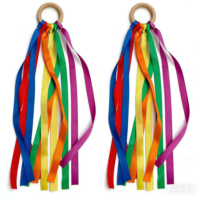 Rainbow Hand Kites Wands Monte - đánh giá và giá Gymnastic Ring Wood
