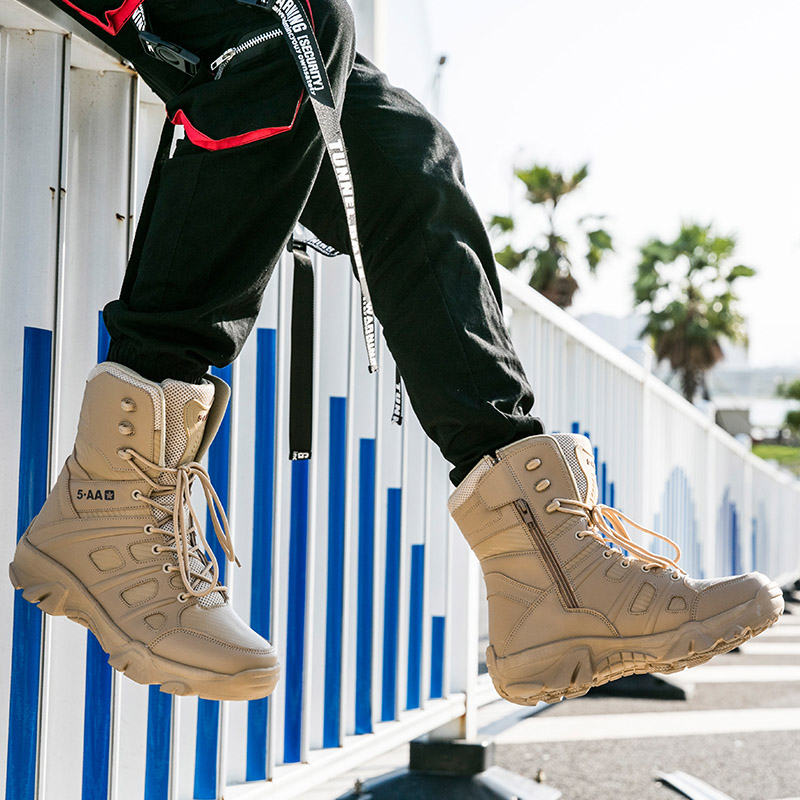 Men's boots Autumn High Top Sh - đánh giá và giá Crossfit Outdoor
