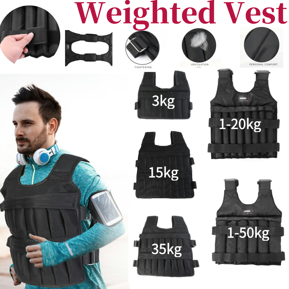 3/15/35kg Workout Weight Jacke - đánh giá và giá Crossfit Weight Vest