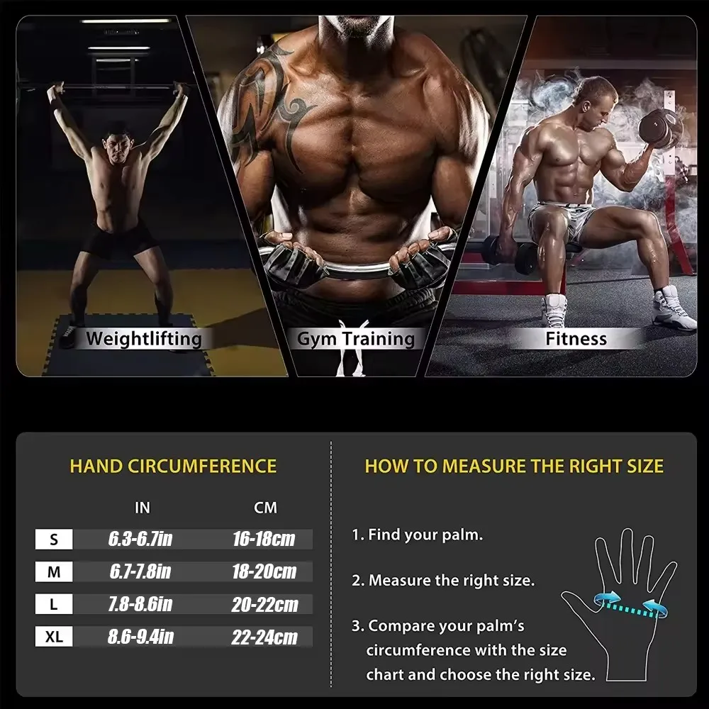 1Pair Half Finger Gym Fitness  - đánh giá và giá Crossfit Workout Gear