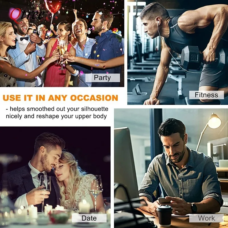 Qtree Men's Slimming Sauna Tan - đánh giá và giá Crossfit Weight Vest