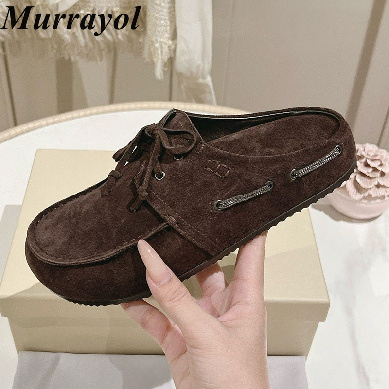 Lazy Mules Women Cow Suede Clo - đánh giá và giá Crossfit Outdoor