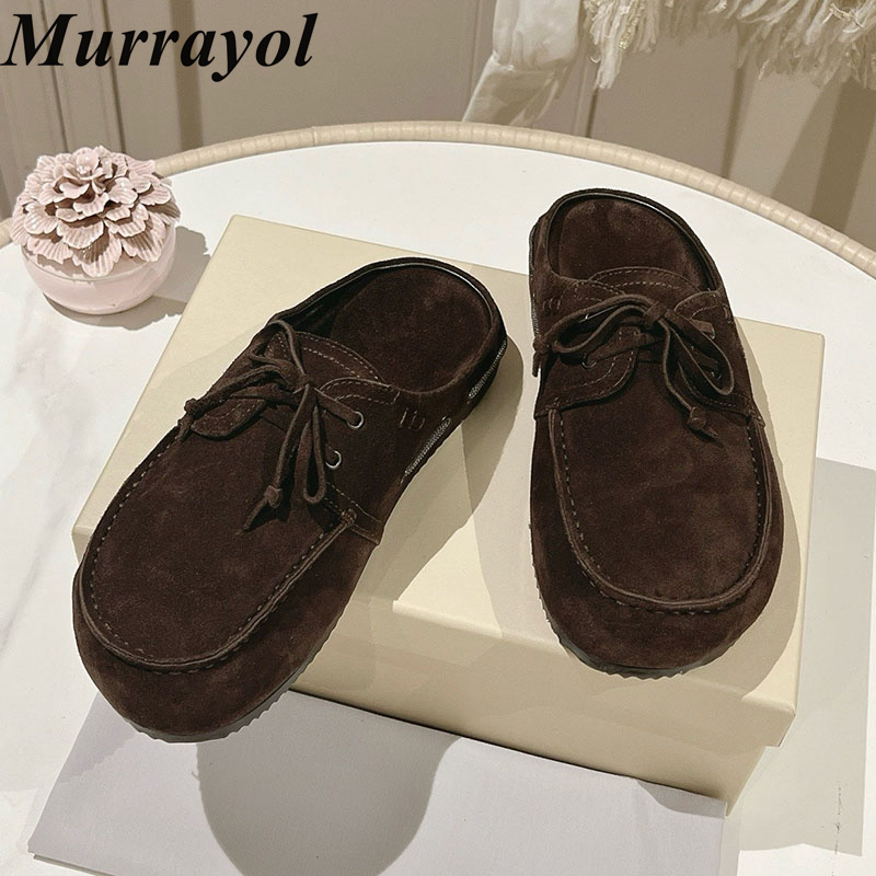 Lazy Mules Women Cow Suede Clo - đánh giá và giá Crossfit Outdoor