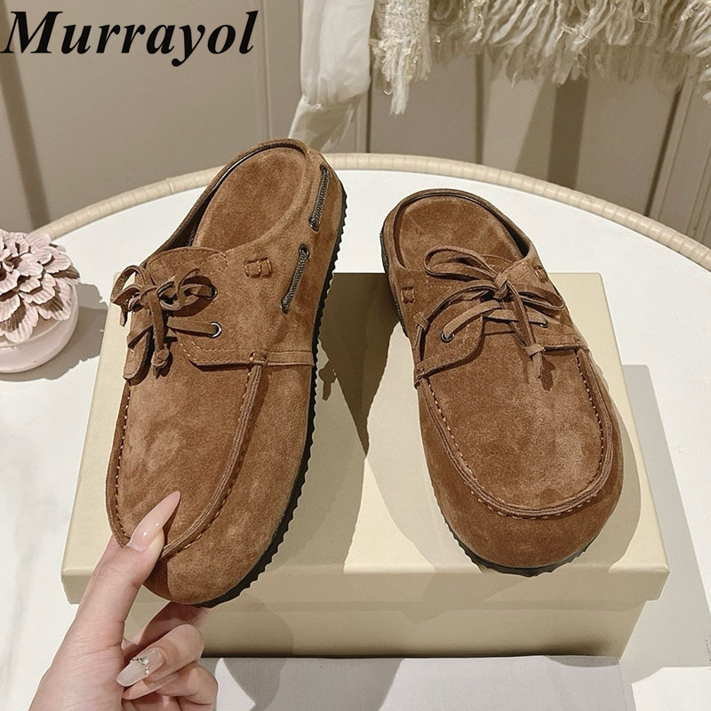Lazy Mules Women Cow Suede Clo - đánh giá và giá Crossfit Outdoor