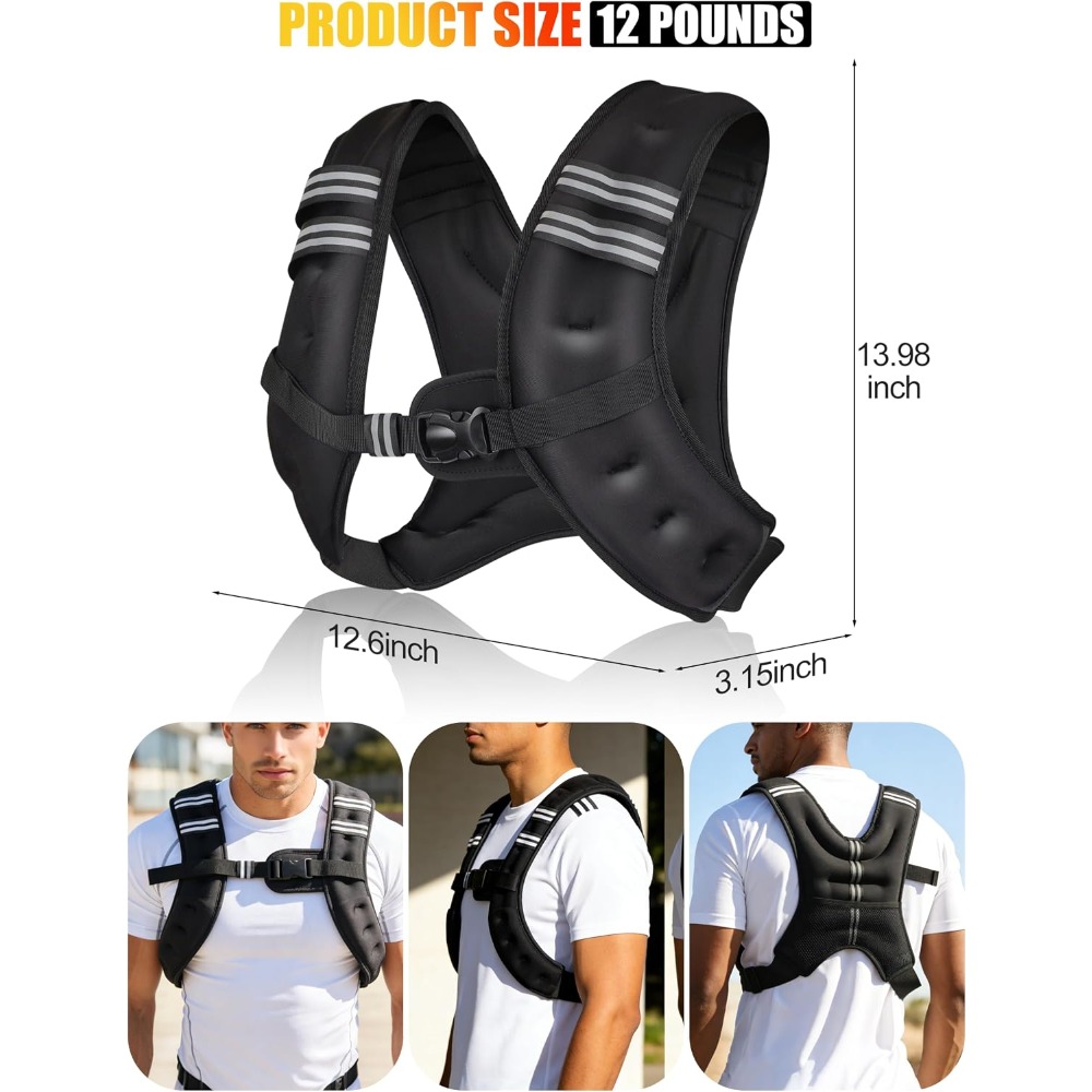 Fitness Weighted Vest Pre-Fill - đánh giá và giá Crossfit Weight Vest