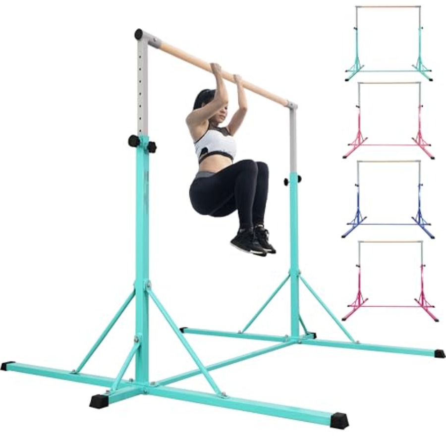 Gymnastics Bar for home gym tr - đánh giá và giá Gymnastic Ring Wood